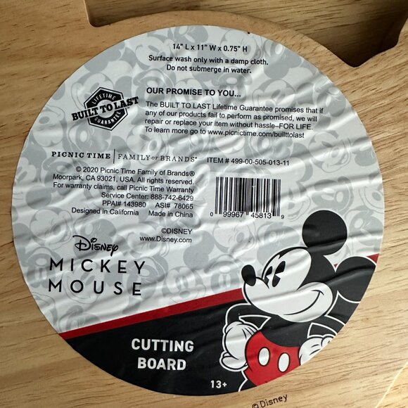 Mickey Mouse Cutting Board - Picture 3 of 3
